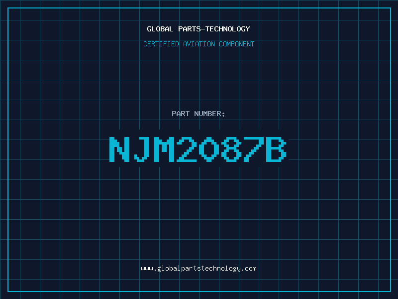 Aviation Part NJM2087B
