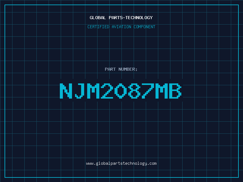 Aviation Part NJM2087MB