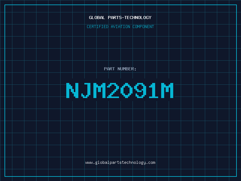 Aviation Part NJM2091M