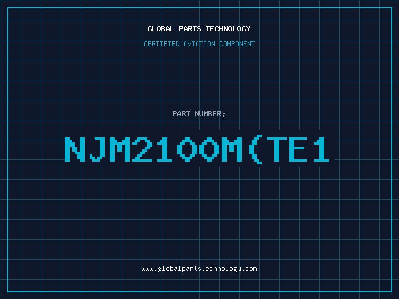 Aviation Part NJM2100M(TE1