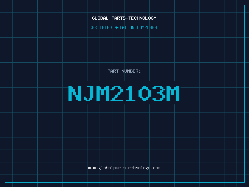 Aviation Part NJM2103M