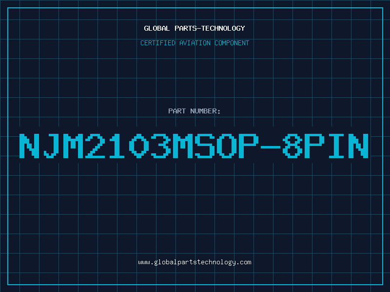 Aviation Part NJM2103MSOP-8PIN