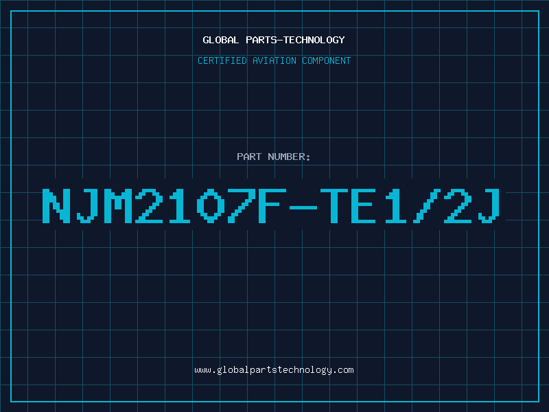 Aviation Part NJM2107F-TE1/2J