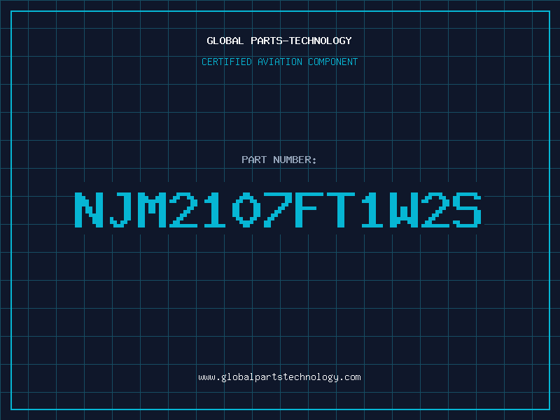 Aviation Part NJM2107FT1W2S