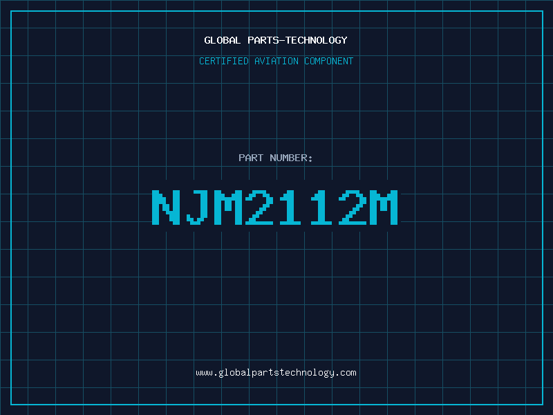 Aviation Part NJM2112M