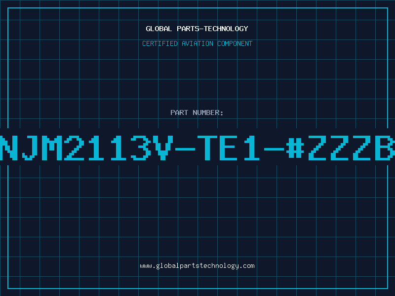 Aviation Part NJM2113V-TE1-#ZZZB