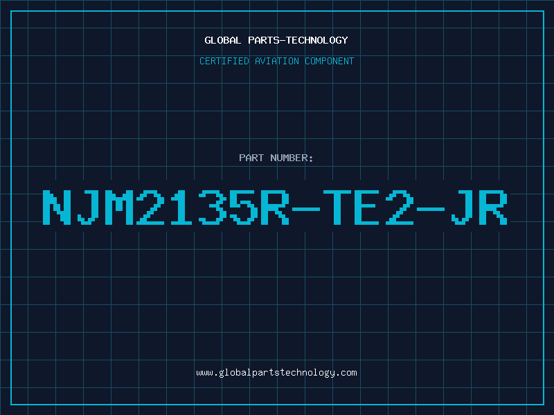 Aviation Part NJM2135R-TE2-JR