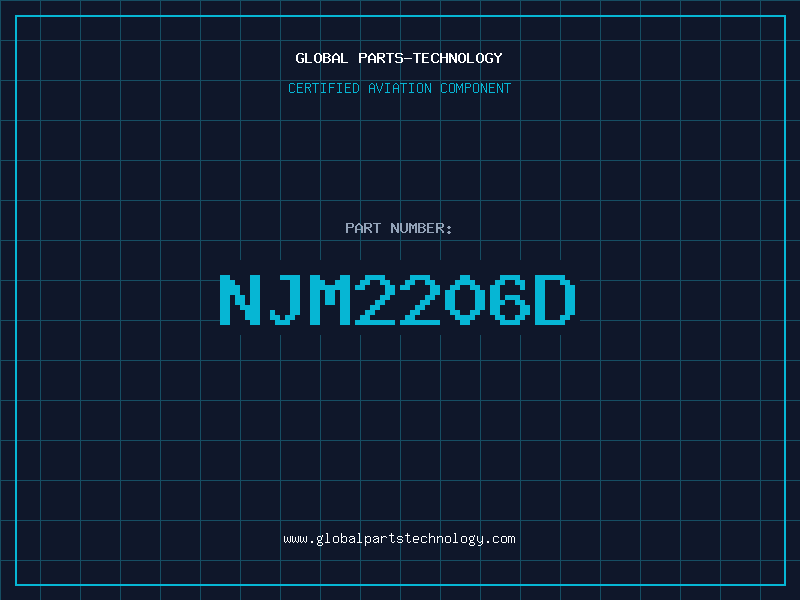 Aviation Part NJM2206D