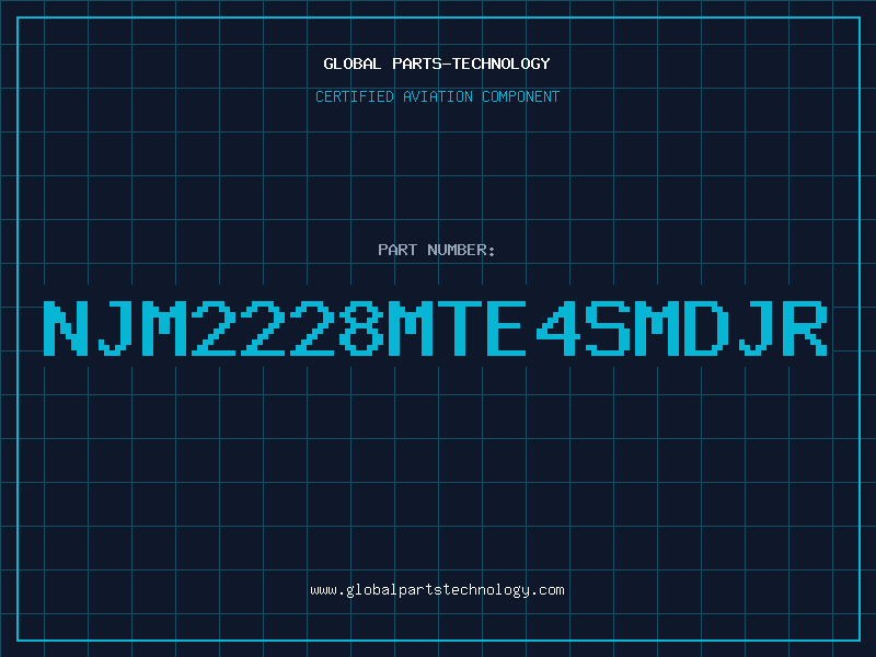 Aviation Part NJM2228MTE4SMDJR