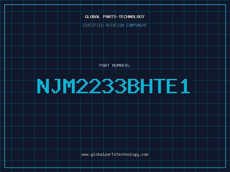 Aviation Part NJM2233BHTE1