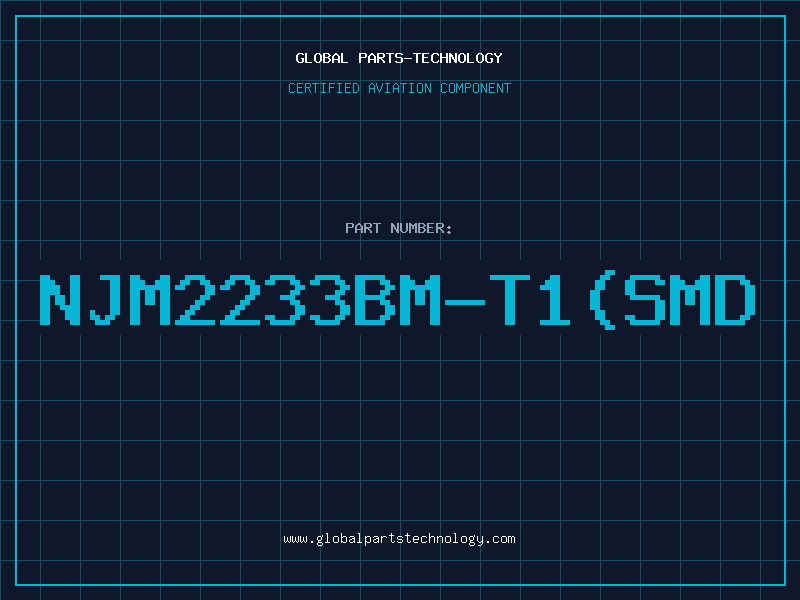 Aviation Part NJM2233BM-T1(SMD