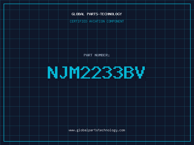 Aviation Part NJM2233BV