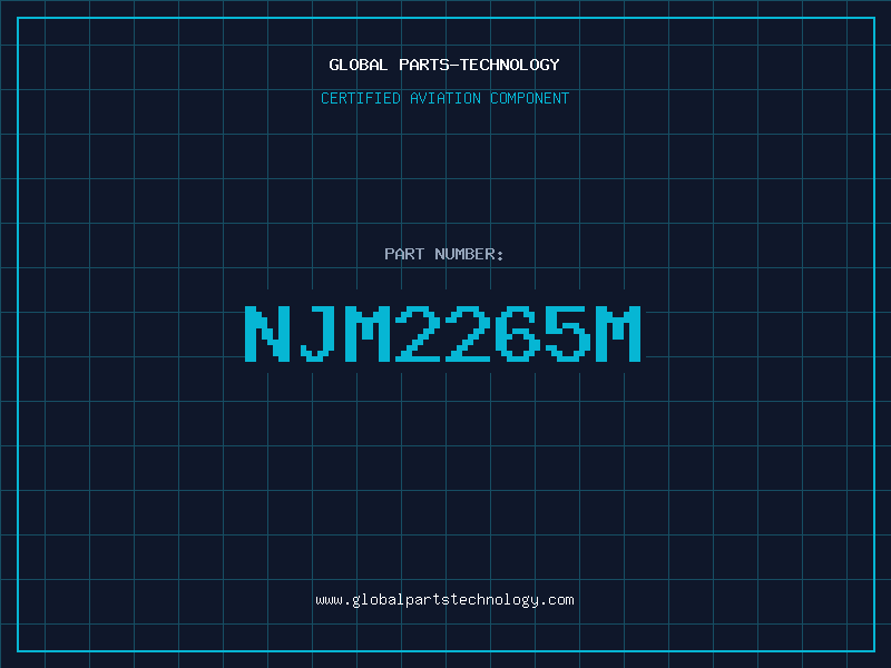 Aviation Part NJM2265M