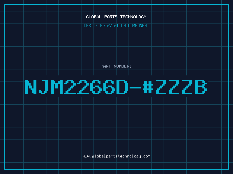 Aviation Part NJM2266D-#ZZZB