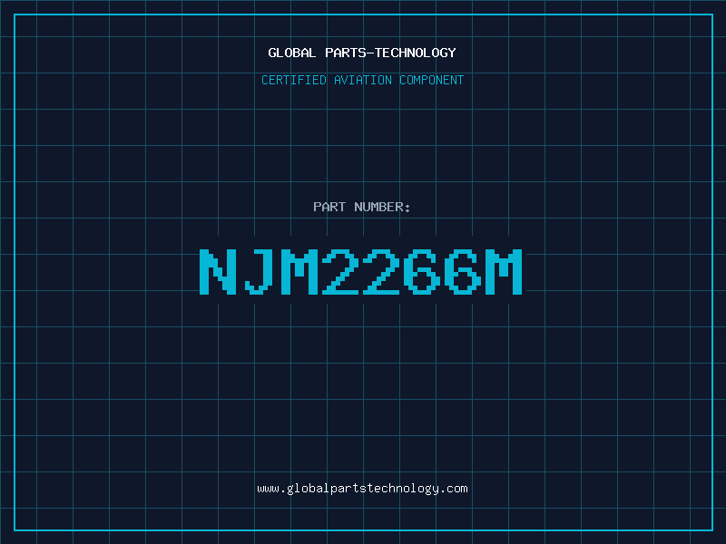 Aviation Part NJM2266M