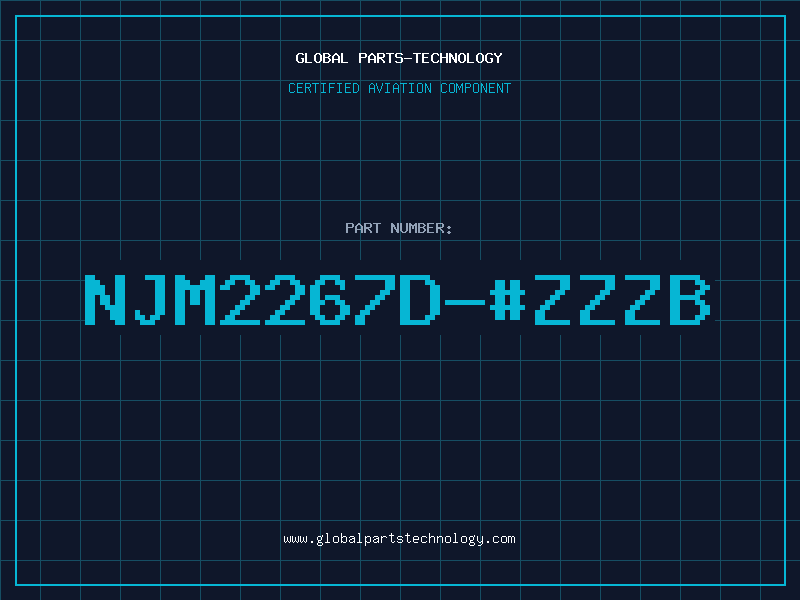 Aviation Part NJM2267D-#ZZZB