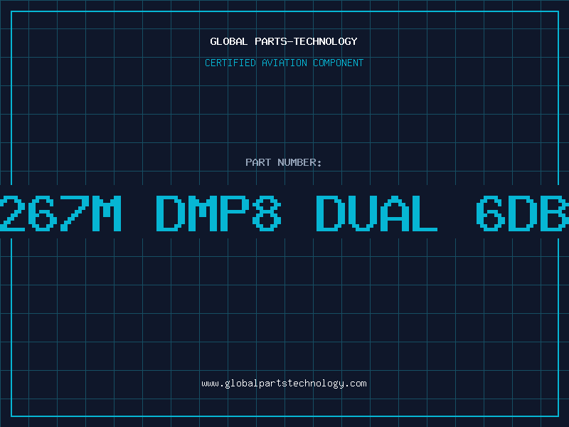 Aviation Part NJM2267M DMP8 DUAL 6DB AMP