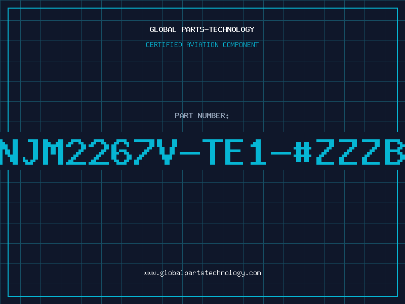 Aviation Part NJM2267V-TE1-#ZZZB