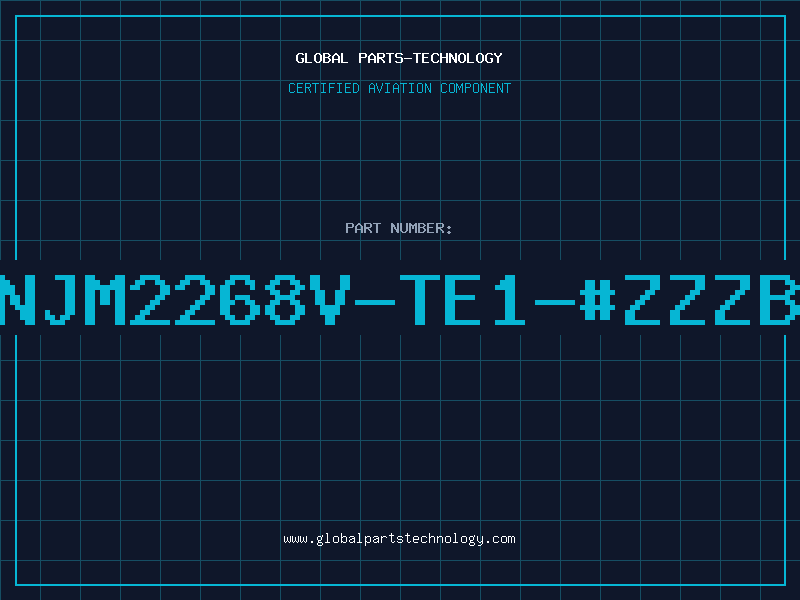 Aviation Part NJM2268V-TE1-#ZZZB