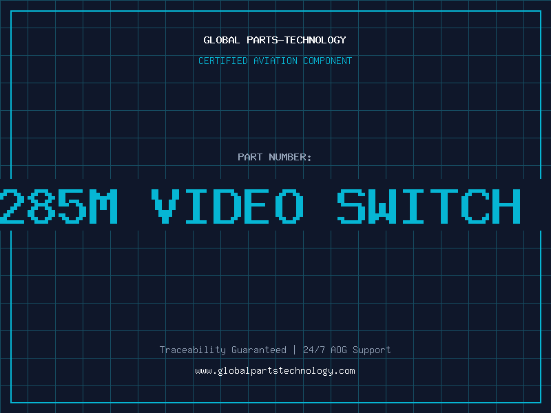 Aviation Part NJM2285M VIDEO SWITCH SO16