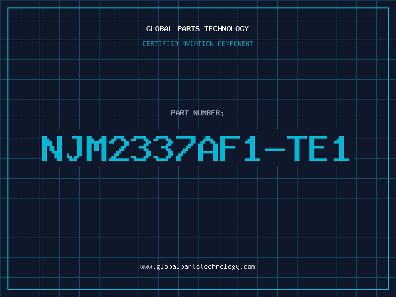 Aviation Part NJM2337AF1-TE1