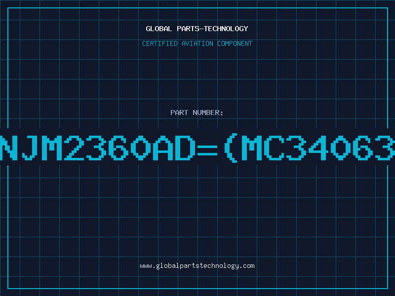 Aviation Part NJM2360AD=(MC34063
