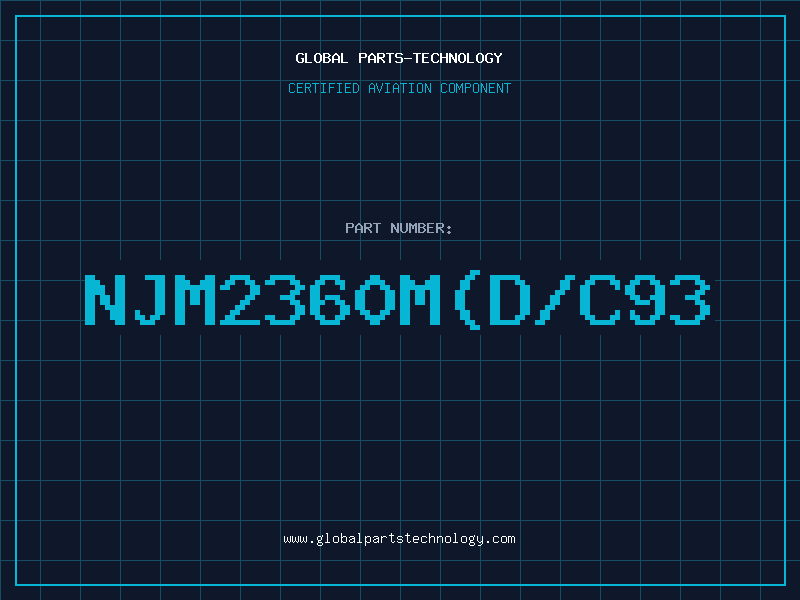 Aviation Part NJM2360M(D/C93