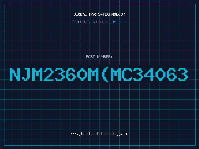 Aviation Part NJM2360M(MC34063