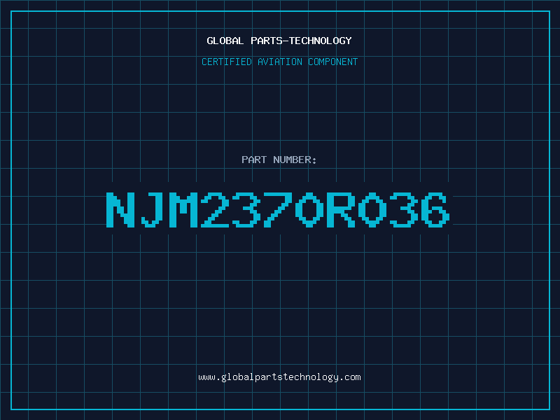 Aviation Part NJM2370R036