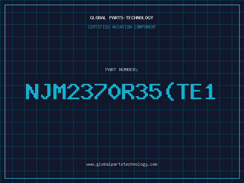 Aviation Part NJM2370R35(TE1