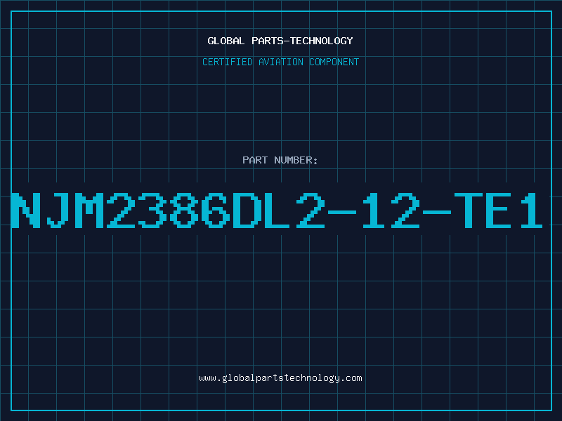 Aviation Part NJM2386DL2-12-TE1