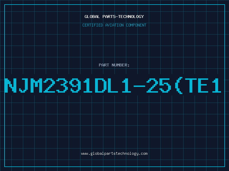 Aviation Part NJM2391DL1-25(TE1