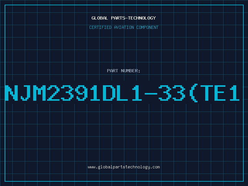 Aviation Part NJM2391DL1-33(TE1