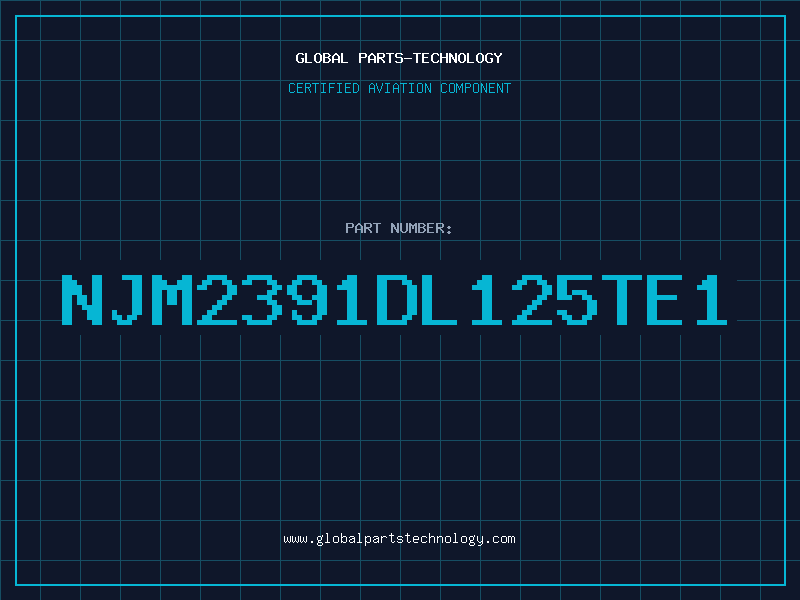 Aviation Part NJM2391DL125TE1