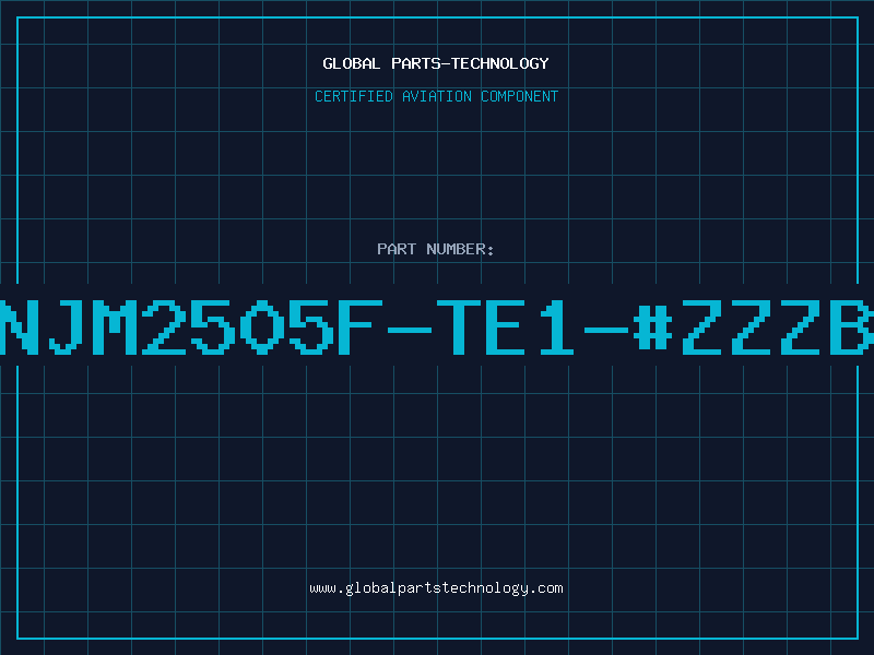 Aviation Part NJM2505F-TE1-#ZZZB