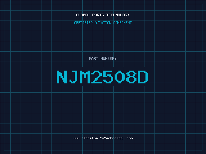 Aviation Part NJM2508D