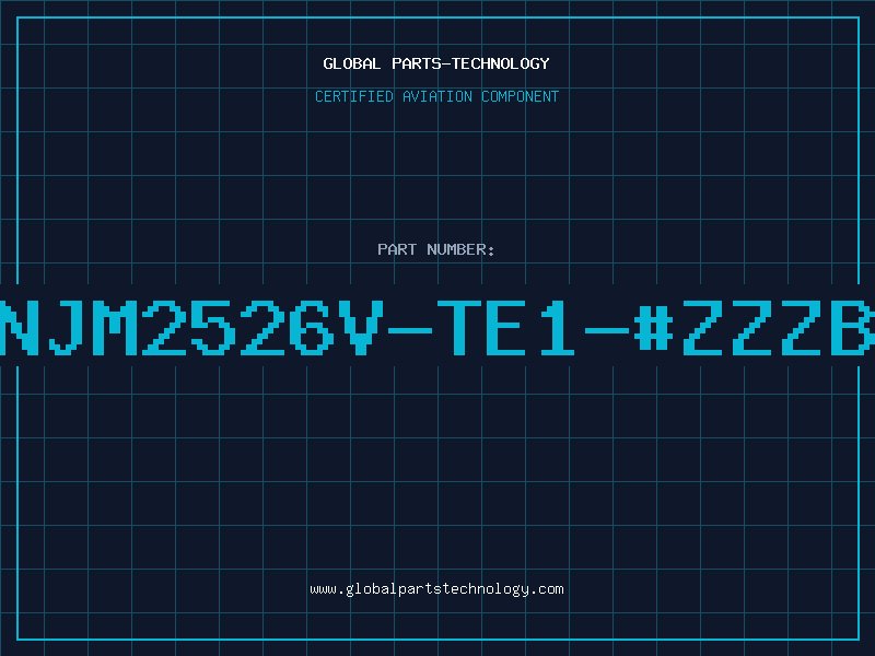 Aviation Part NJM2526V-TE1-#ZZZB