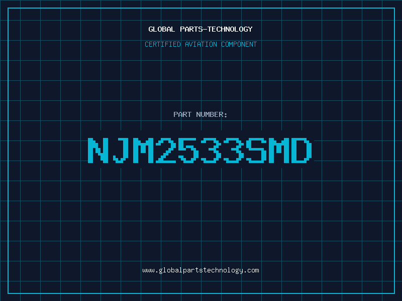 Aviation Part NJM2533SMD