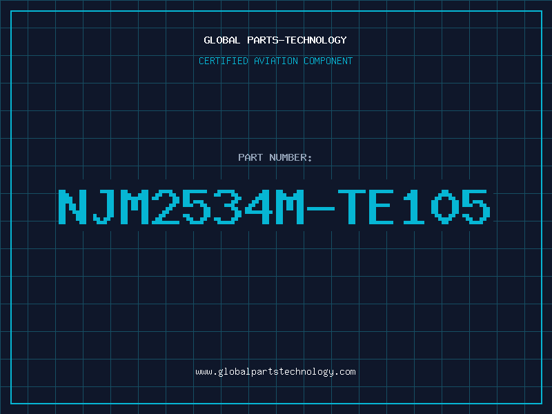 Aviation Part NJM2534M-TE105
