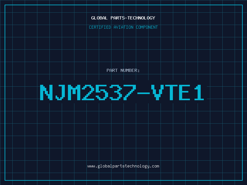 Aviation Part NJM2537-VTE1