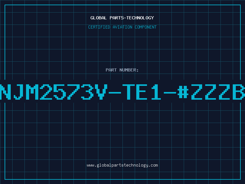 Aviation Part NJM2573V-TE1-#ZZZB