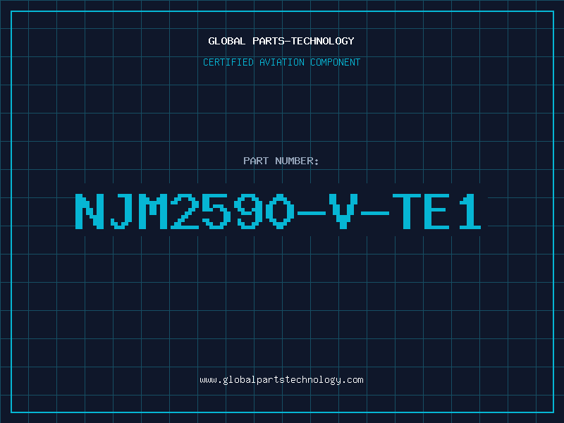 Aviation Part NJM2590-V-TE1