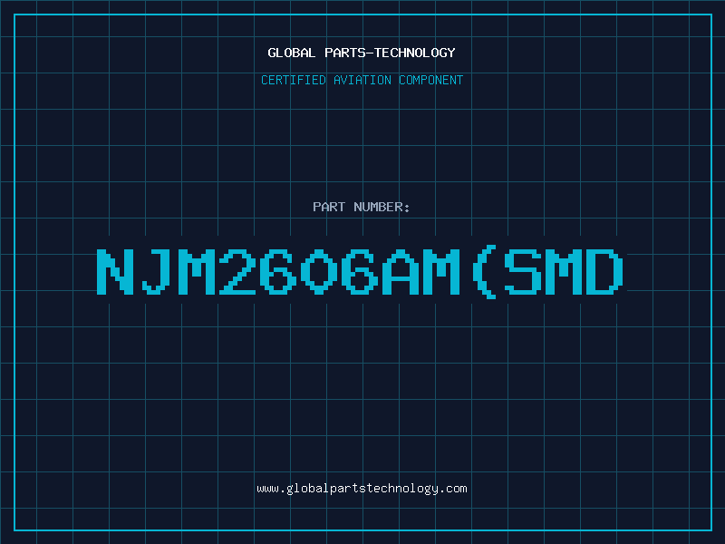 Aviation Part NJM2606AMSMD