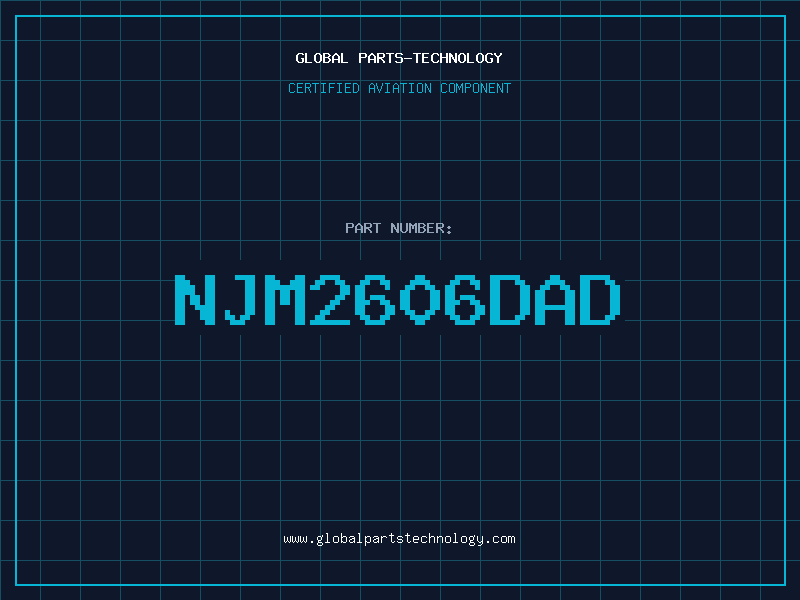 Aviation Part NJM2606DAD