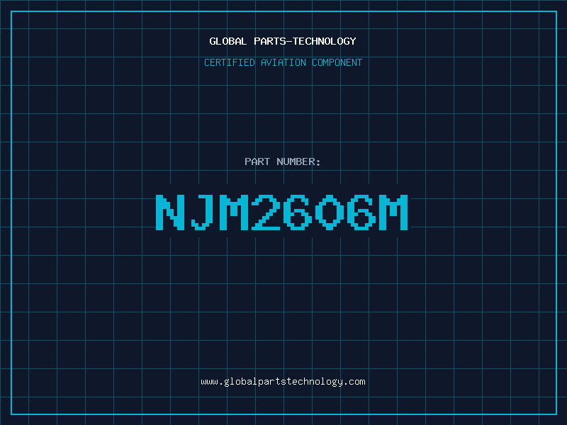 Aviation Part NJM2606M