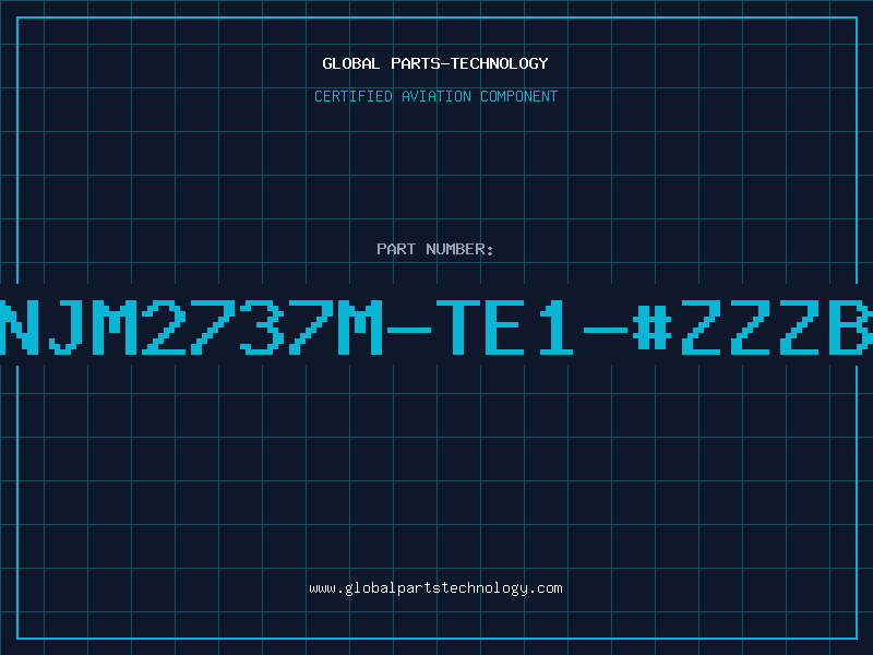 Aviation Part NJM2737M-TE1-#ZZZB