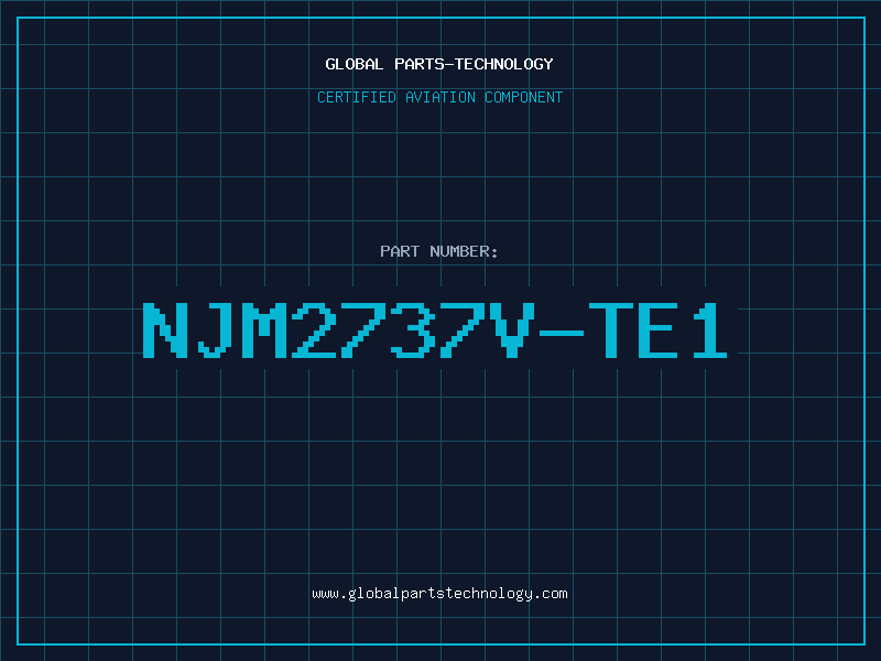 Aviation Part NJM2737V-TE1