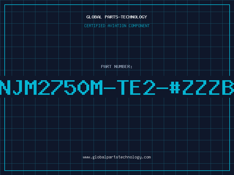 Aviation Part NJM2750M-TE2-#ZZZB