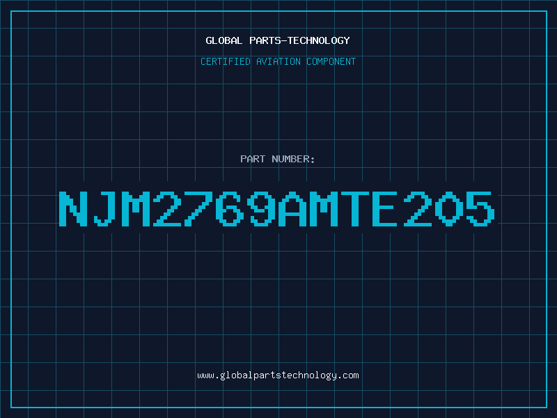 Aviation Part NJM2769AMTE205
