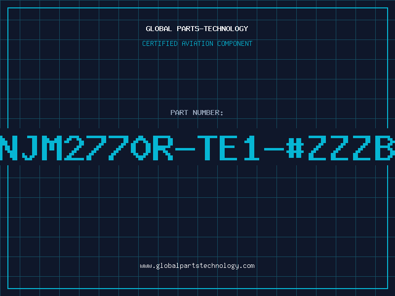 Aviation Part NJM2770R-TE1-#ZZZB